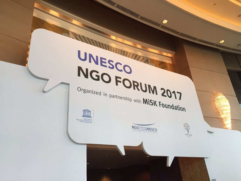 Soroptimists attend UNESCO conference in Saudi Arabia